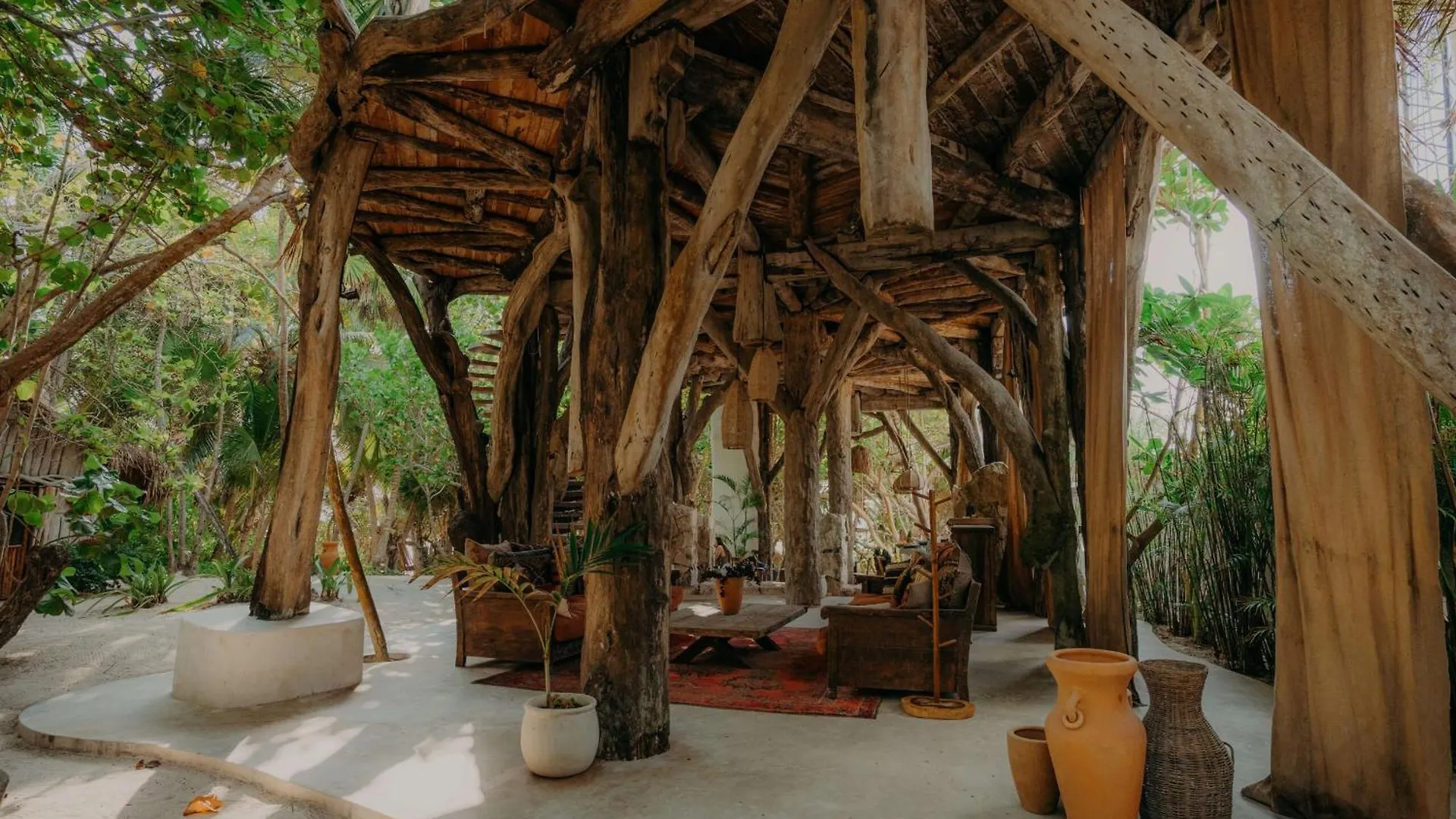 Apartment Jungle Penthouse With Private Rooftop Pool In La Veleta Tulum Mexico